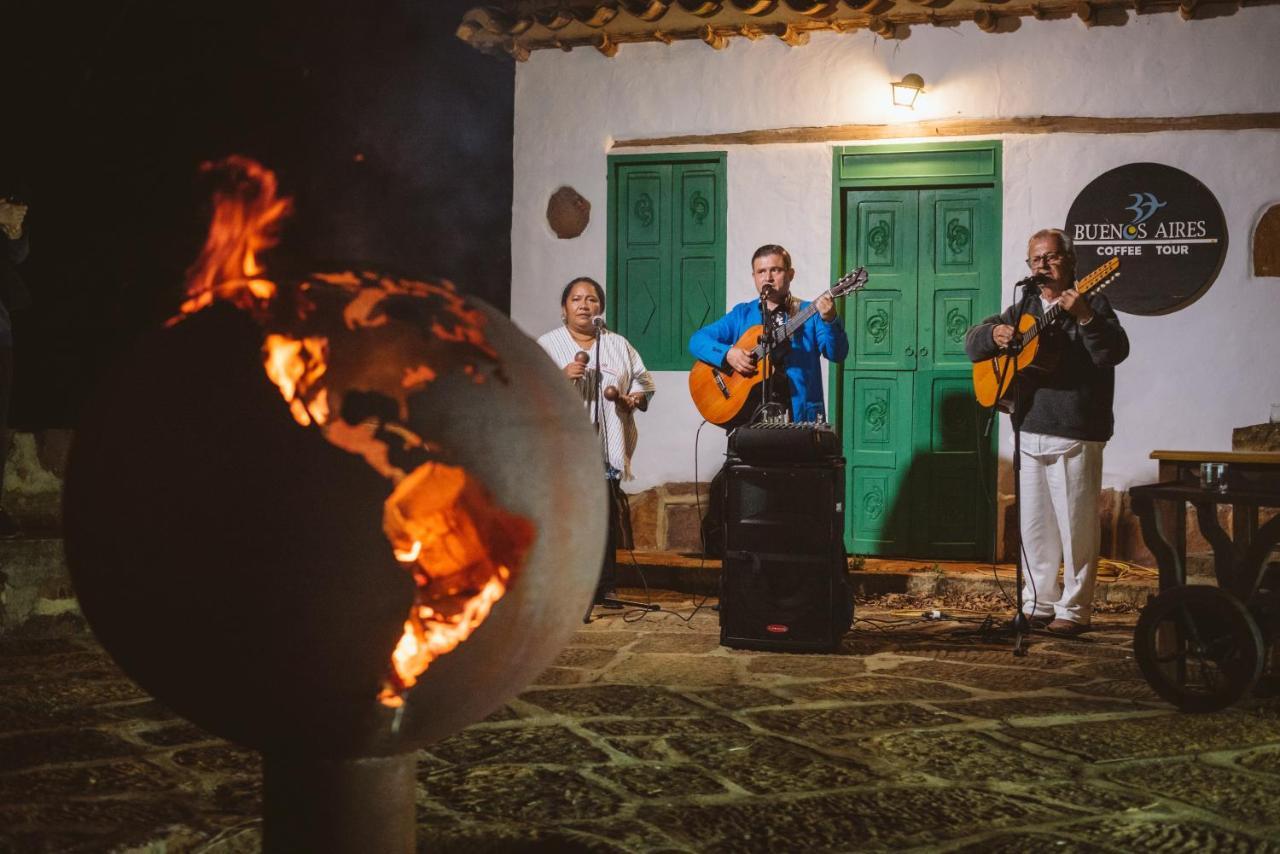 Hotel Finca Buenos Aires Barichara Eksteriør bilde
