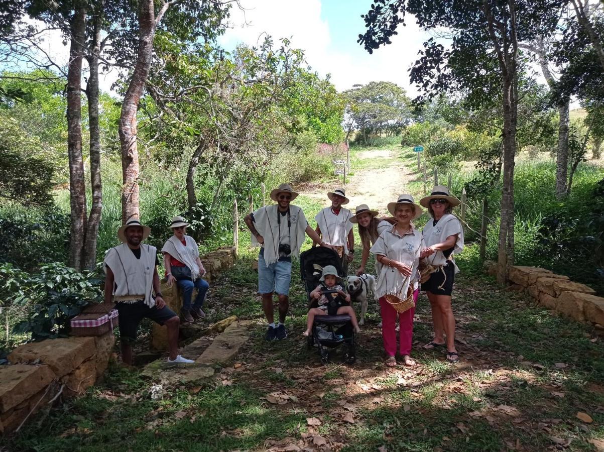 Hotel Finca Buenos Aires Barichara Eksteriør bilde