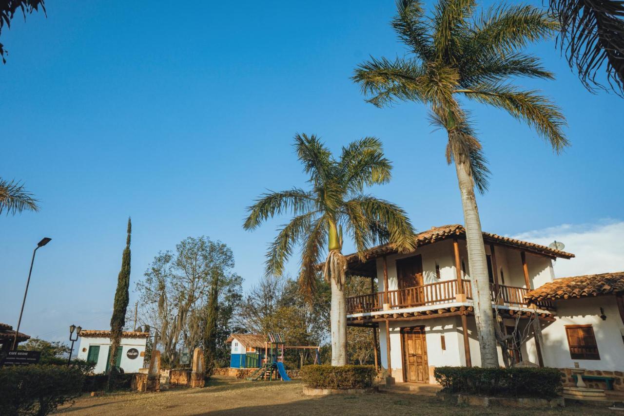 Hotel Finca Buenos Aires Barichara Eksteriør bilde