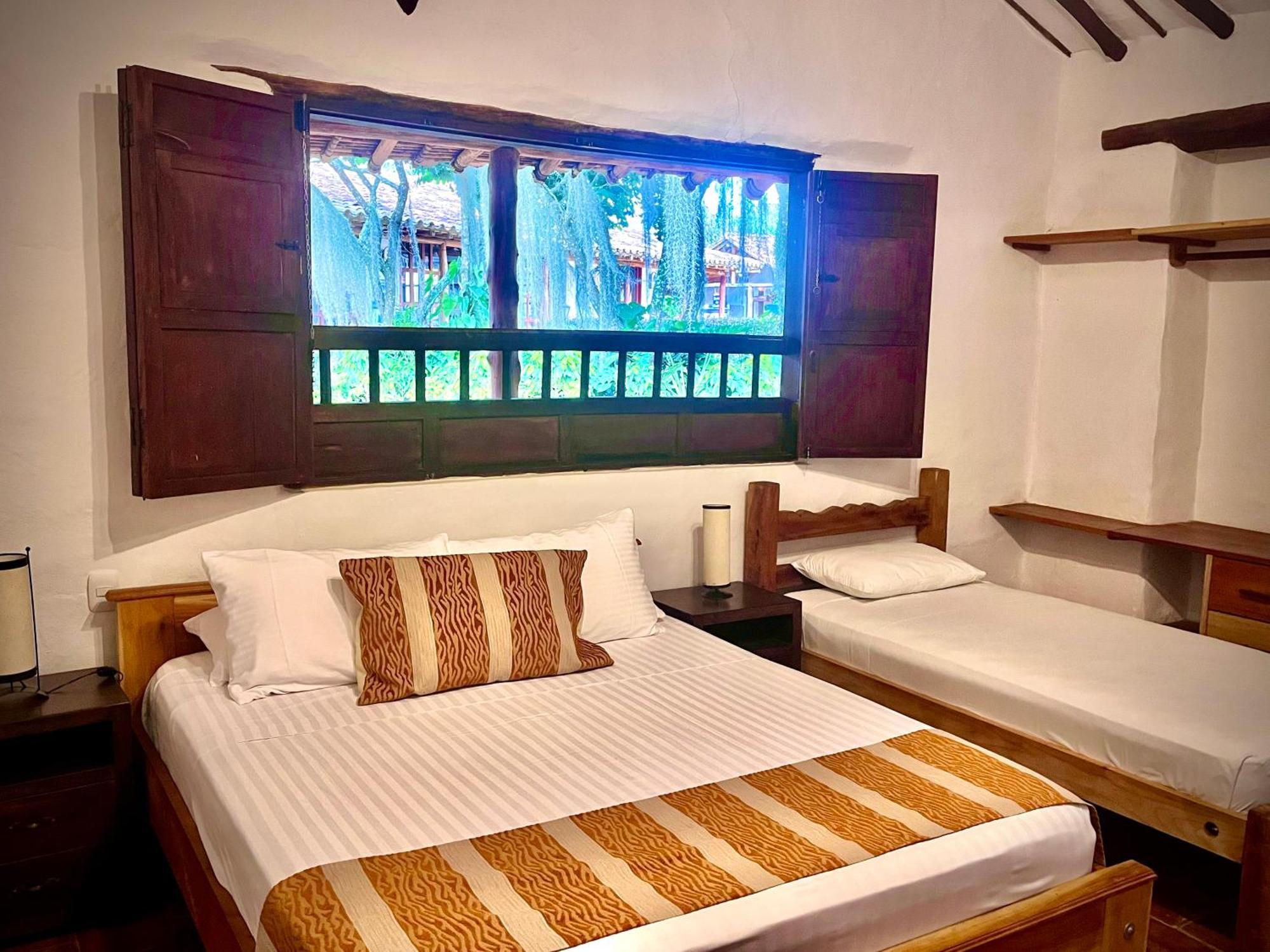 Hotel Finca Buenos Aires Barichara Eksteriør bilde