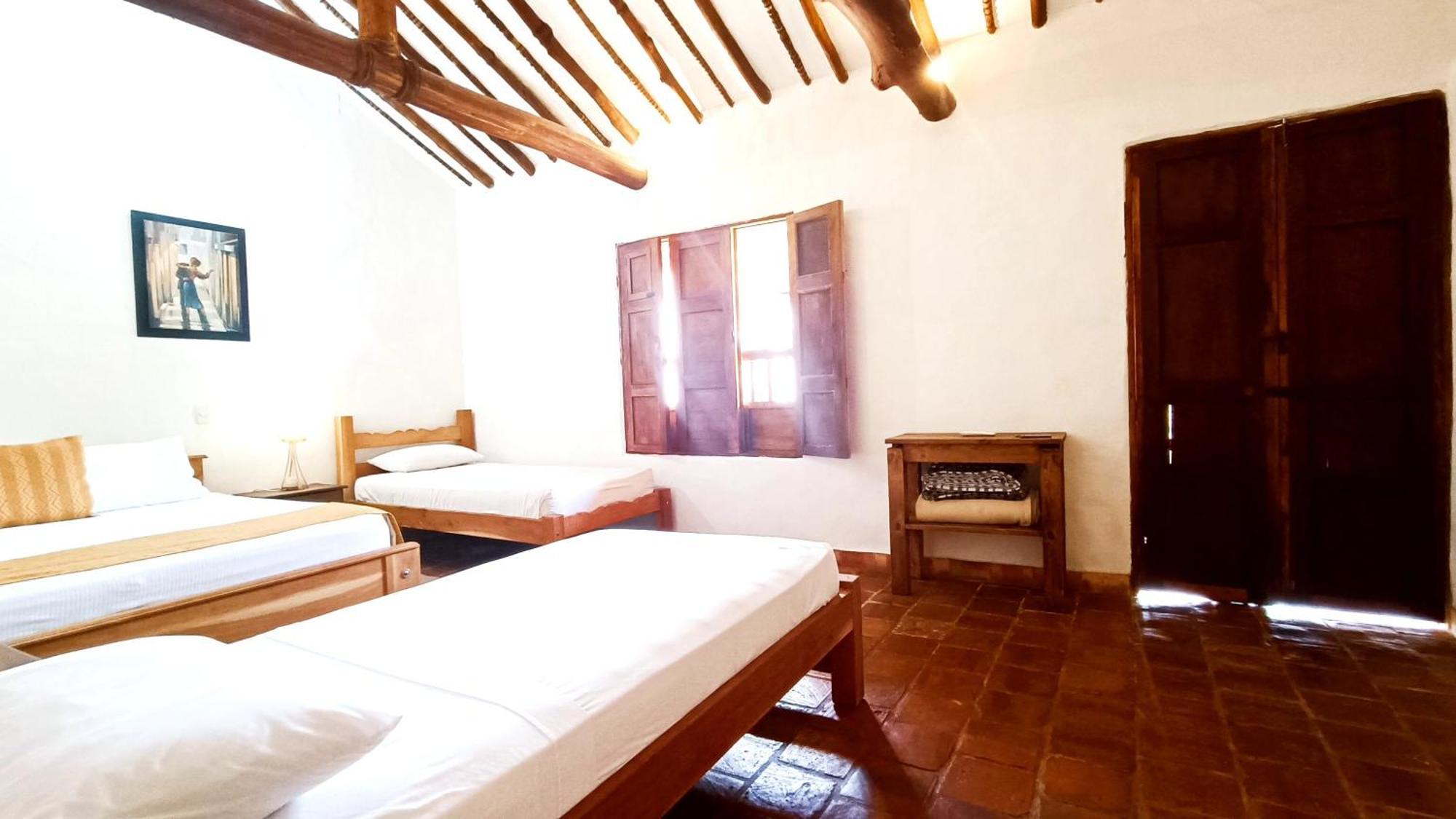Hotel Finca Buenos Aires Barichara Eksteriør bilde