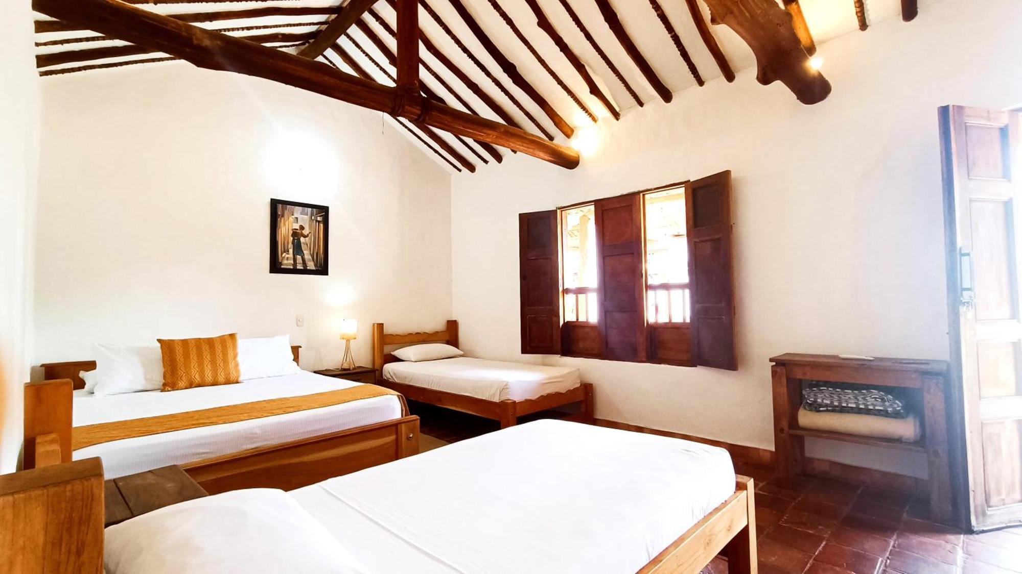 Hotel Finca Buenos Aires Barichara Eksteriør bilde