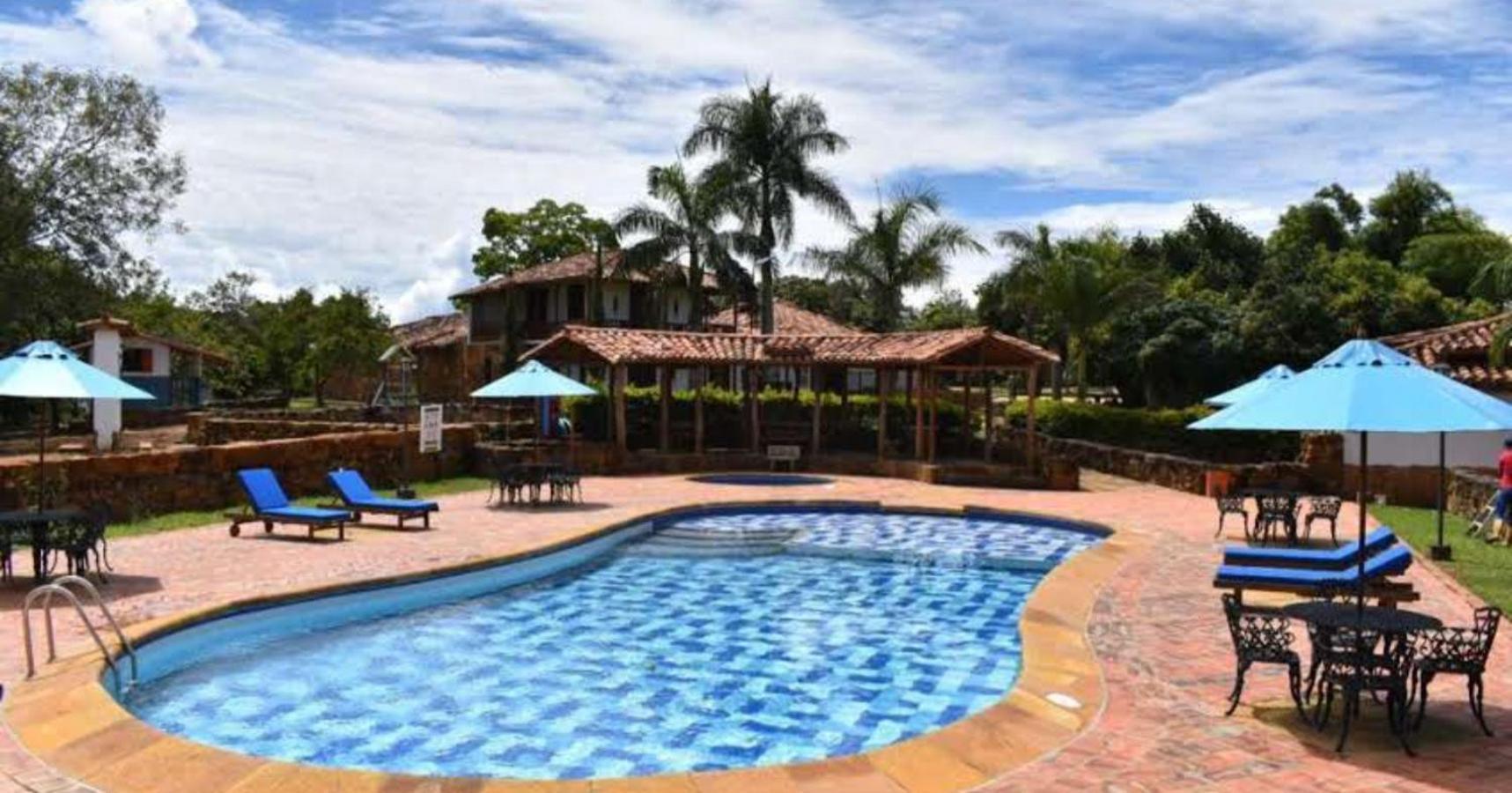 Hotel Finca Buenos Aires Barichara Eksteriør bilde