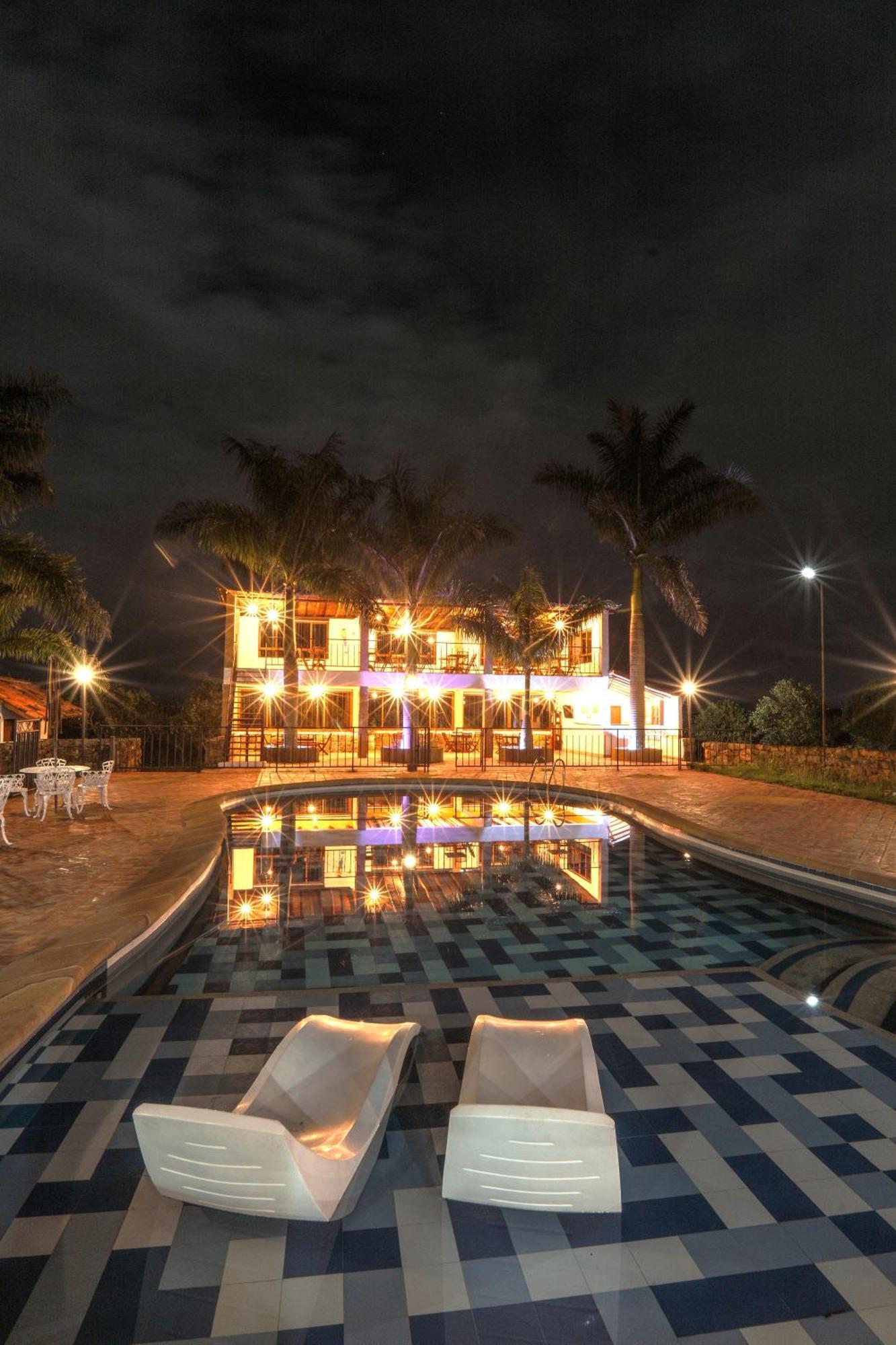 Hotel Finca Buenos Aires Barichara Eksteriør bilde