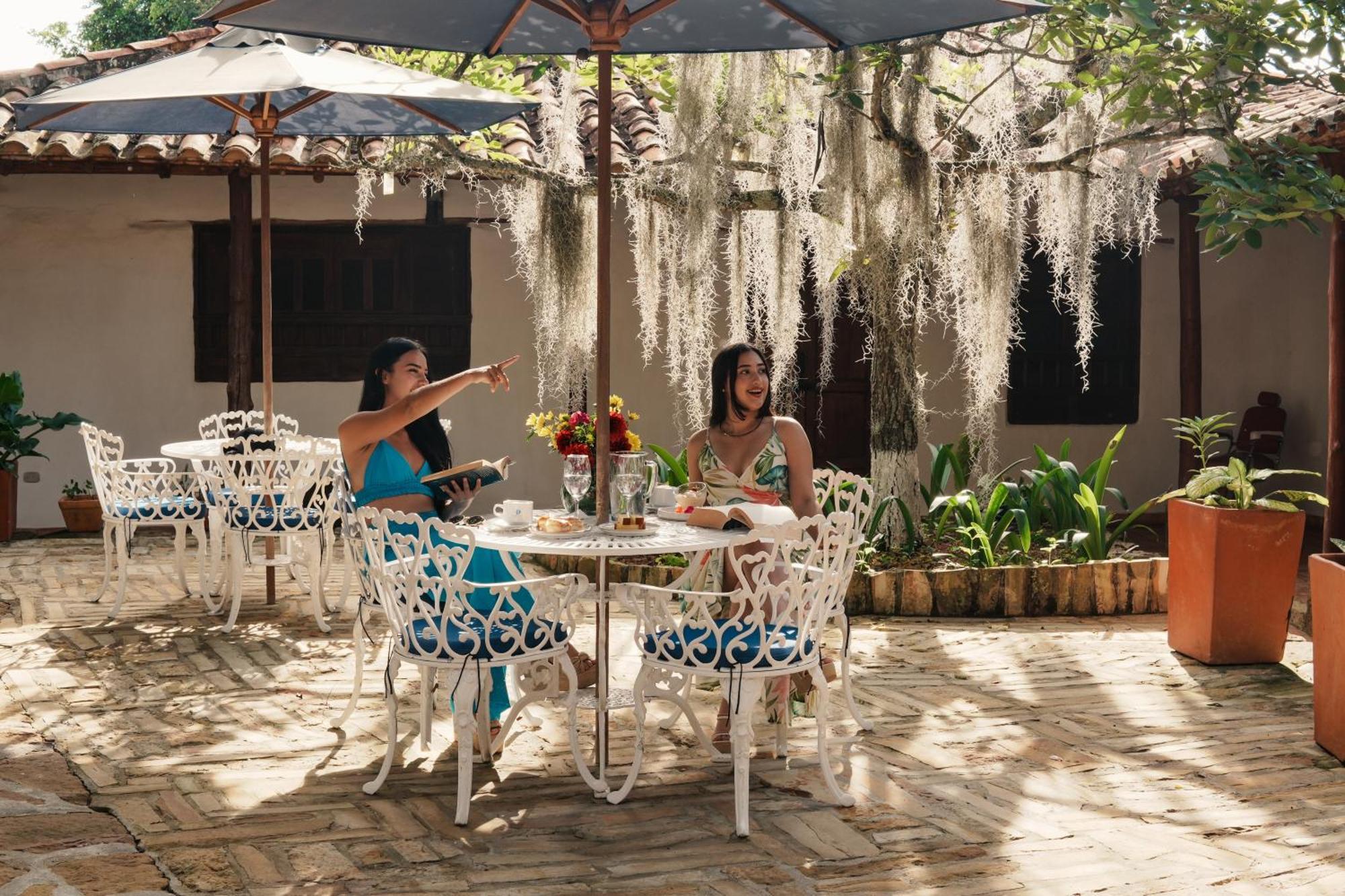 Hotel Finca Buenos Aires Barichara Eksteriør bilde