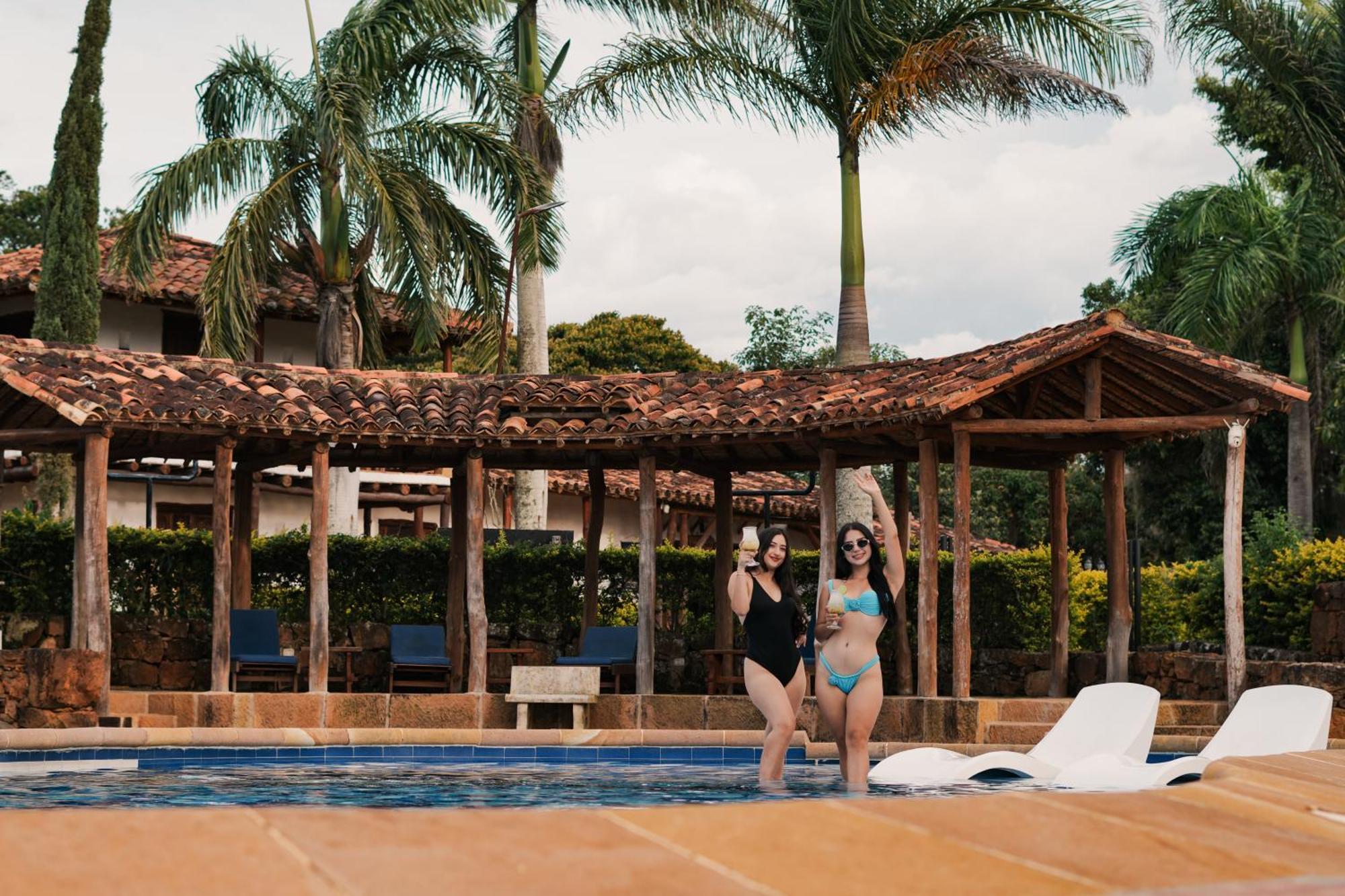 Hotel Finca Buenos Aires Barichara Eksteriør bilde