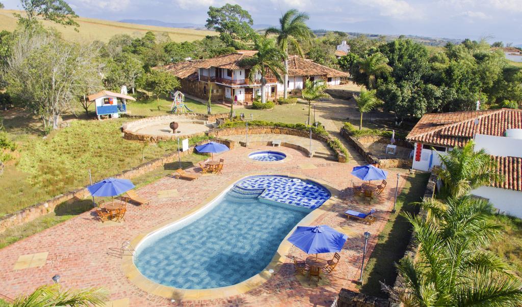 Hotel Finca Buenos Aires Barichara Eksteriør bilde